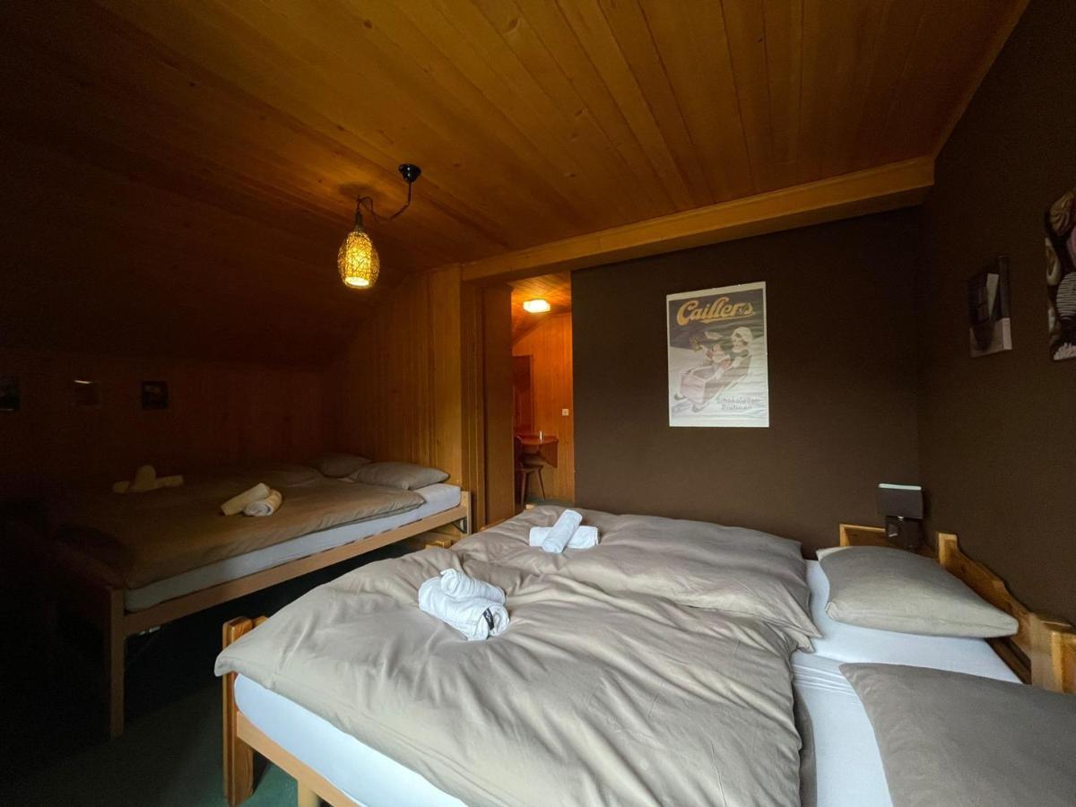 Auberge De L'Ange Albeuve Exterior foto