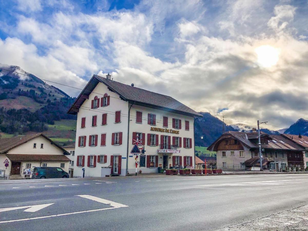 Auberge De L'Ange Albeuve Exterior foto